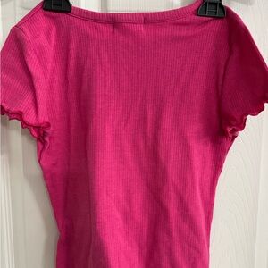 Altard state pink baby tee